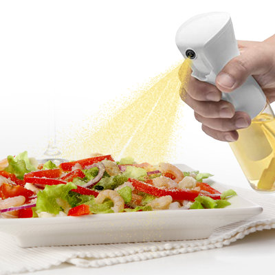 Ensemble de 2 flacons pulvérisateur d'huile en verre