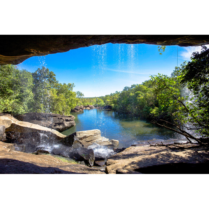 Little Mertens Falls by Edward Haylan - Wrapped Canvas Print, 51cm H x 76cm W x 3.8cm D