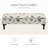 Polyester Upholstered Bench