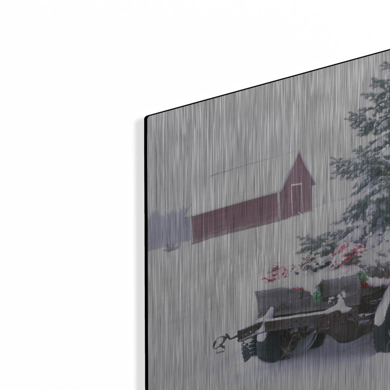 «Christmas Truck» par Dennis Frates, H 16 po x l 24 po