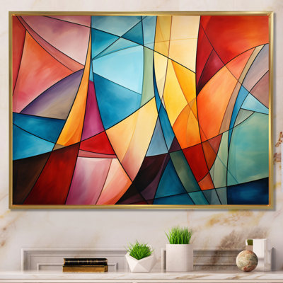 " Cubism Rainbow Forms III "