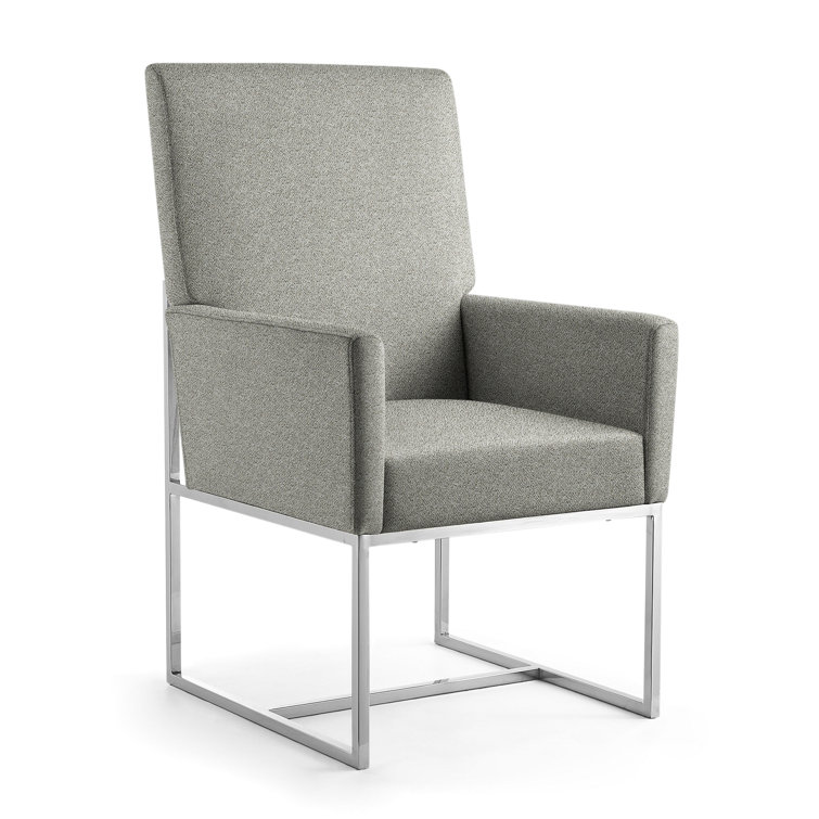 Dalson 18.9'' H Velvet Upholstered Armchair