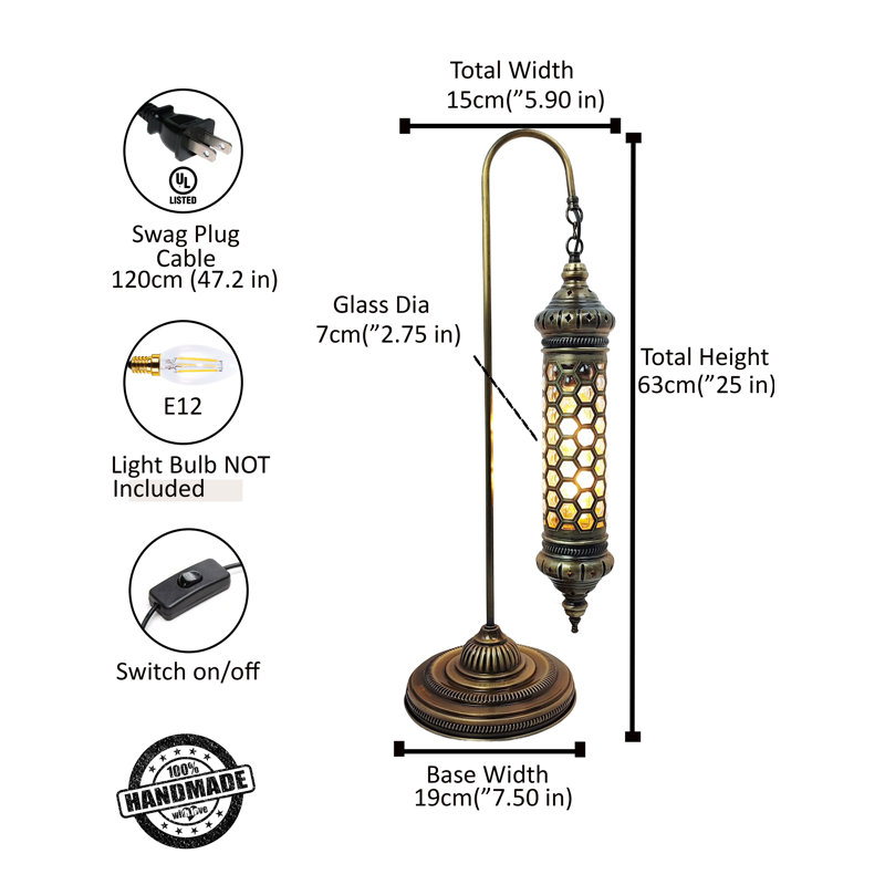 Lampe arquée Richaraj