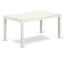 Ensemble de table de salle à manger 6 pièces comprenant une table de cuisine rectangulaire et 4 chaises de salle à manger avec banc, lin blanc-315999781