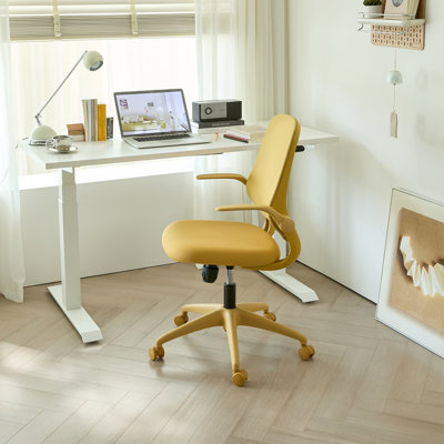Chaise de bureau ergonomique en filet avec accoudoirs relevables Victor