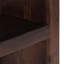 Bibliothèque standard en bois massif H 43,3 "x l 15,7" Gennep