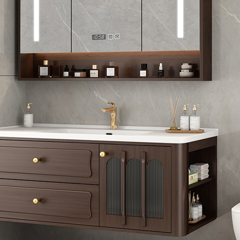 Modern Chinese-style bathroom cabinet.