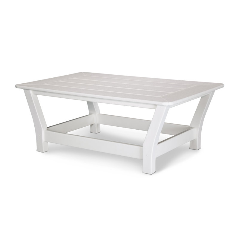 Table basse POLYWOOD Harbor, Blanc