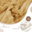 Jeté en sherpa réversible très grand rayé beige, 87 po x 94 po.-123515593