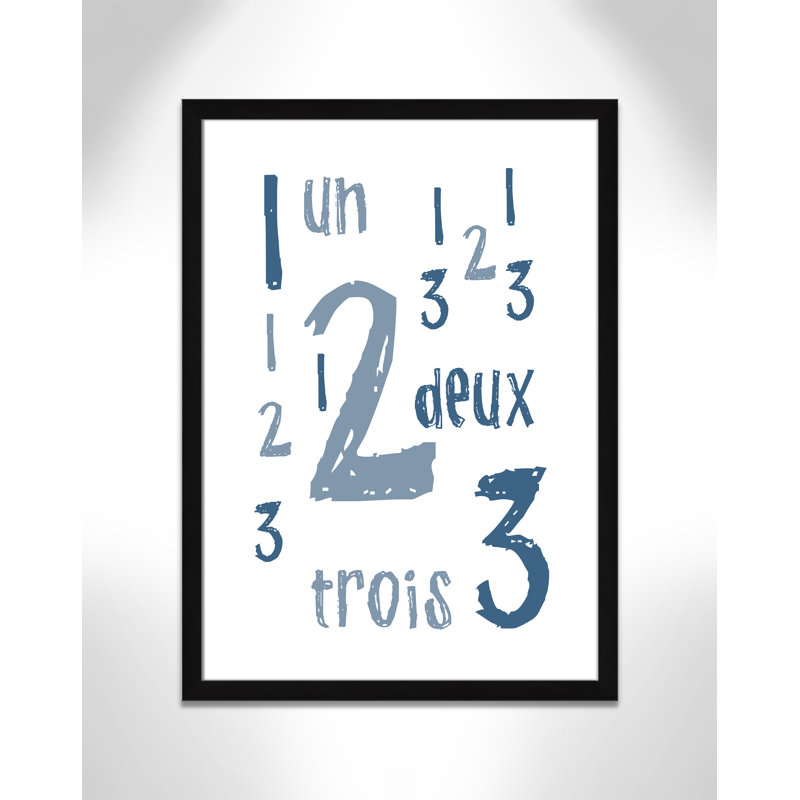 Impression sur papier français, H 34,5 po x l 24,5 po x P 0,6 po, Encadré plat noir