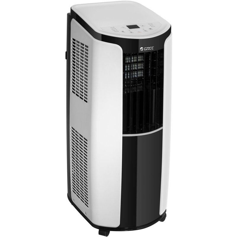 Gree 6000 BTU Black and White Portable Air Conditioner with Remote