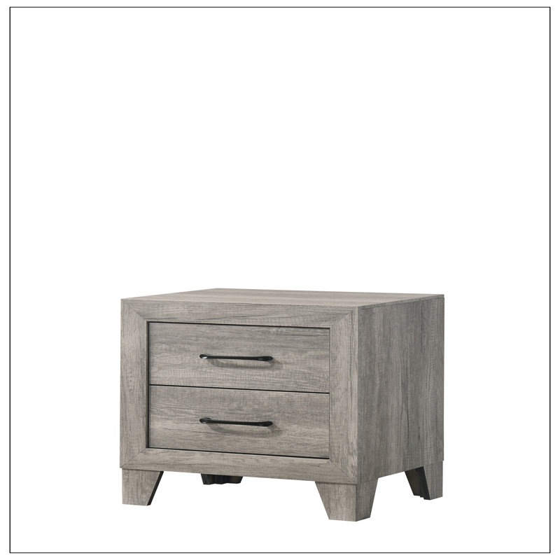 Table de chevet pour chambre à coucher, Gris