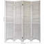 160Cm W x 169.9Cm H 4 - Panel Solid Wood Room Divider