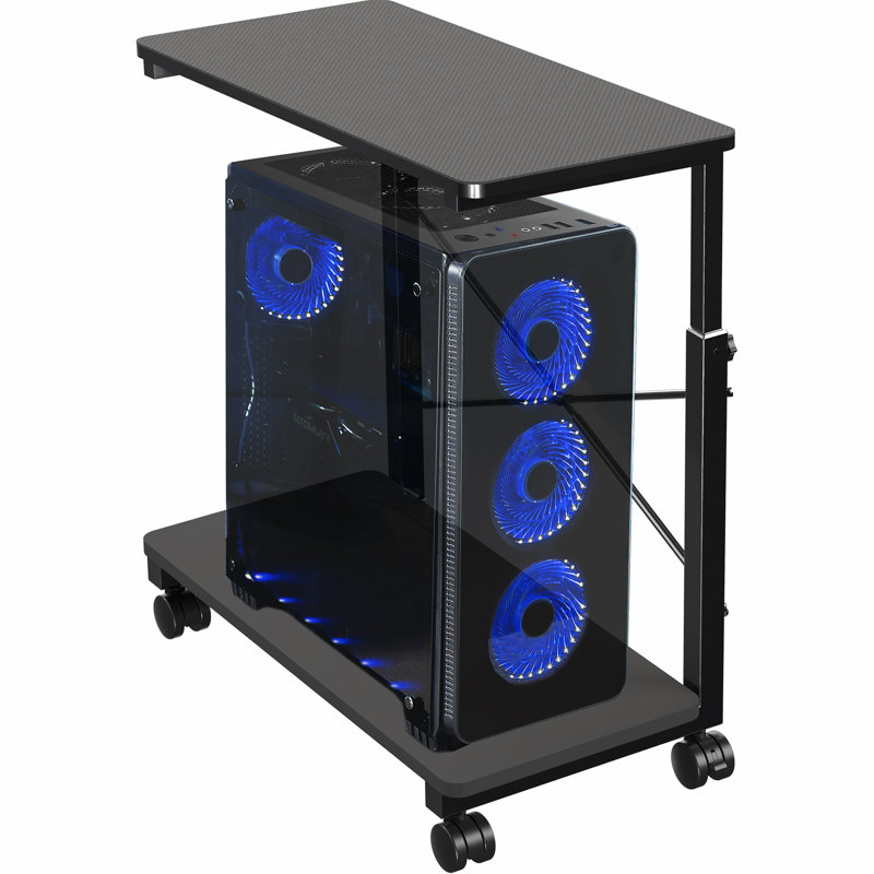 Chariot pour ordinateur portable avec rangement VIVO