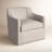 Marietta Upholstered Swivel Armchair-636339782