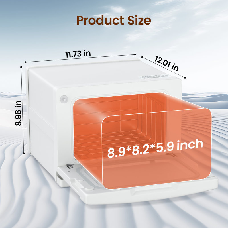 Chauffe-serviettes de bain 8L avec armoire autoportante Uv Light