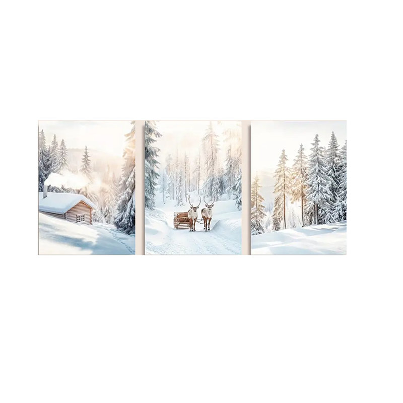 3 Piece Wrapped Canvas Print