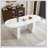 62.9 Inch Oval Dining Table For 6, Top Kitchen Table With  Base, Modern Farmhouse Design, Waterproof And Scratch-Resistant Surface