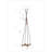 Reclaimed Wood And Metal Freestanding Coat Rack With Hooks Use In Bedroom, Living Room