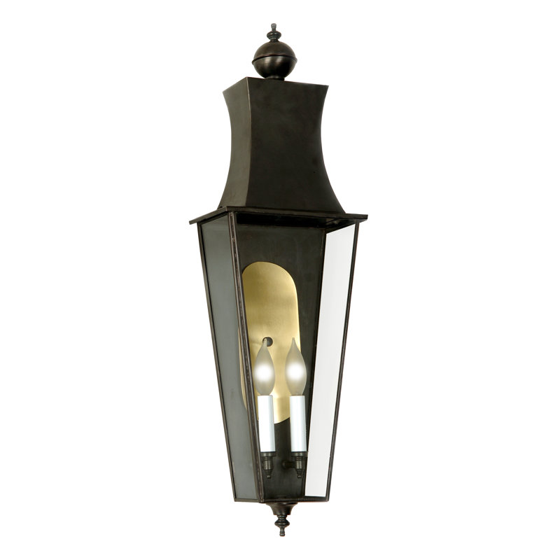 2 - Light Outdoor Wall Lantern