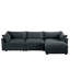 Canapé modulaire en L avec repose-pieds mobile-1030933244-1030933234