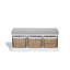 Bastogne Polyester Blend Upholstered Storage Bench-18539502-85770744