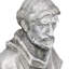Statue de jardin mangeoire pour oiseaux Exhart Saint Francis, 19 po