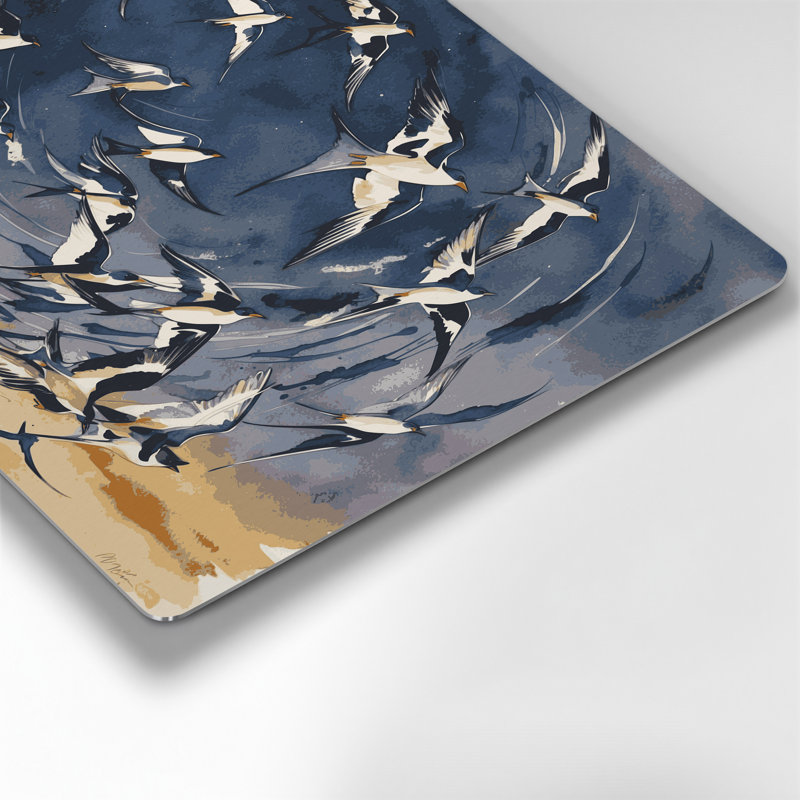 Maison d'oiseaux en métal gris Martin, H 20 po x l 30 po