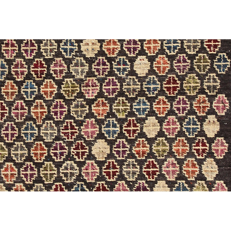 Rectangle 144 cm x 216 cm Geometric Hand Knotted Area Rug