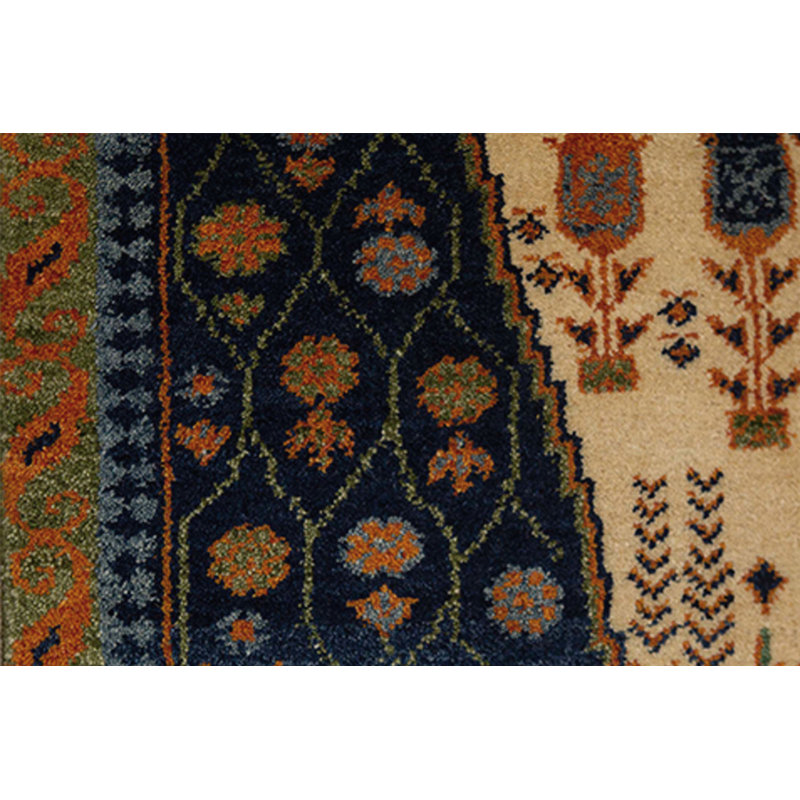 Wool Floral Area Rug