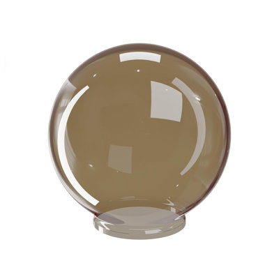 Solus 12" Diameter Acrylic Globe with Fitter Neck - No Fixture Included