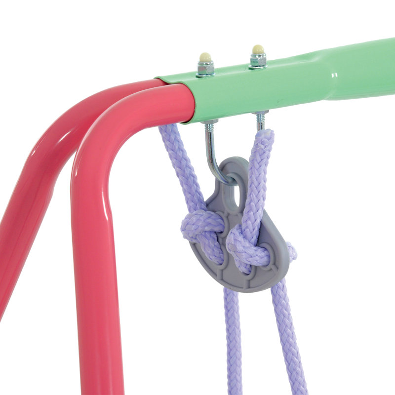 Peppa Pig Metal Swing Set with