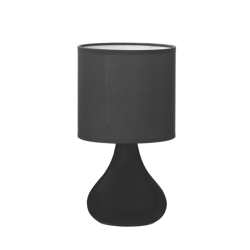 Ceramic Table Lamp, Grey