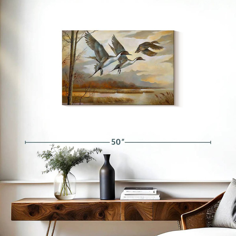 Pintails, 20" H x 30" W