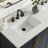 Keiera 60" Double Bathroom Vanity with Engineered Stone Top-1302237694
