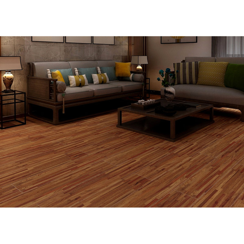 Vess 15.2cm W x 91.5cm L x 0.2cm Laminate Flooring, Dark Brown