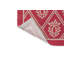 Tapis intérieur / extérieur rectangulaire en polypropylène crocheté à la main rouge / crème-86654156