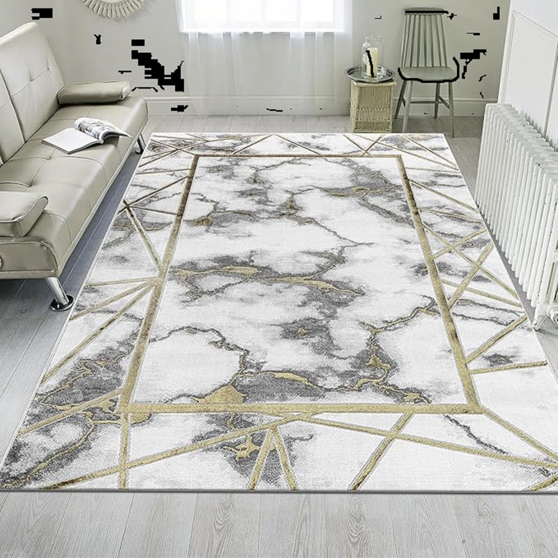 Abstract Area Rug, Rectangle 160 x 230 cm