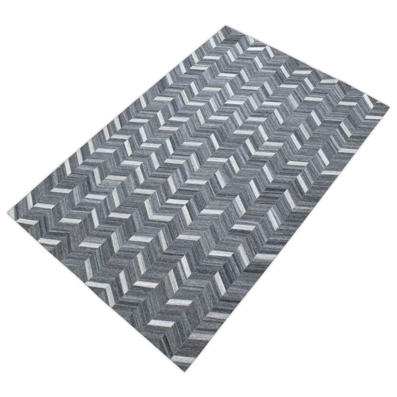 Tapis gris et argent Modern