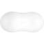Baignoire autoportante 67 po à surface solide en résine de pierre avec trop-plein et bonde escamotable 67 po, blanc mat 24S10-67MW