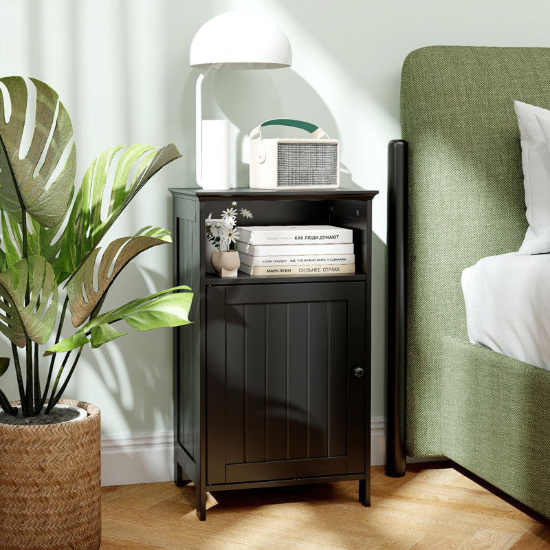 Armoire de salle de bain Mitia, Noir