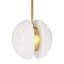 Rosenberger 10" Wide 2-Light Pendant with White Glass Shade-1778156533