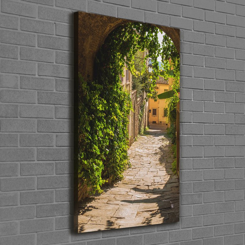 Italian Streets - Wrapped Canvas Print