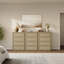 Commode 4 tiroirs Consiglia Boho-Rattan-1379827373