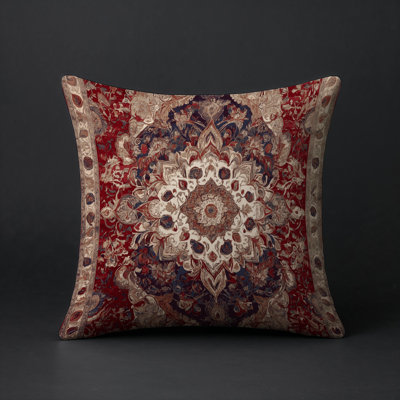 Modern Contemporary Indoor and Outdoor Throw Pillow