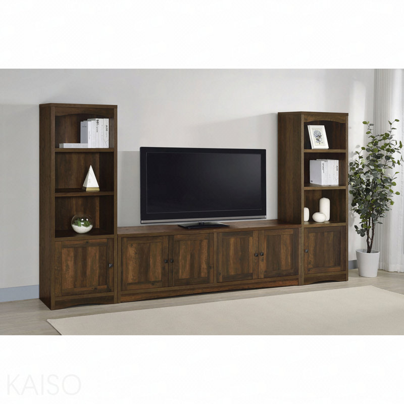 Meuble télé 3 pièces Dark Pine