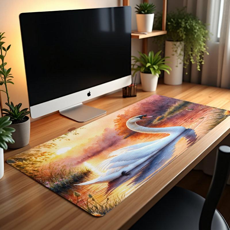 Polyester Desk Pad, 23.6x13.8