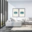 Coastal Retreat Oceanic Duology: Abstract Circles Diptych-618073099