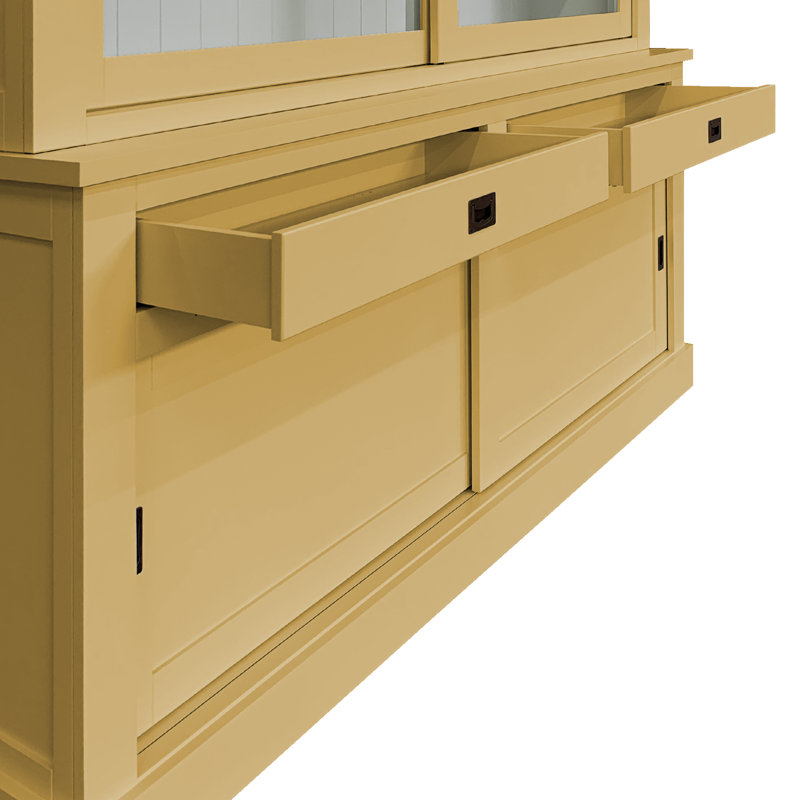 Antione Display Cabinet, Beige 