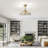 Jackeline 20.8'' 7 - Blade Crystal Ceiling Fan with Remote and Light Kit-717613425